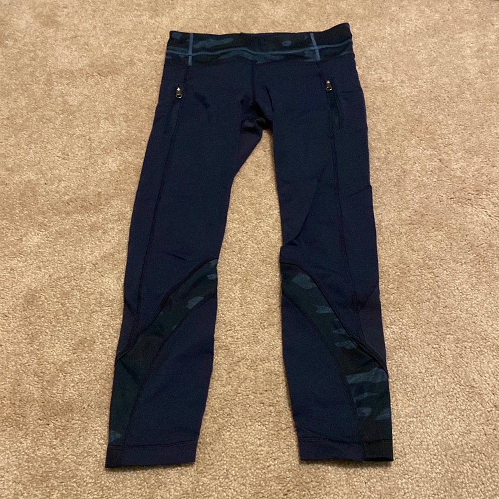 Lululemon 3/4 legging camouflage